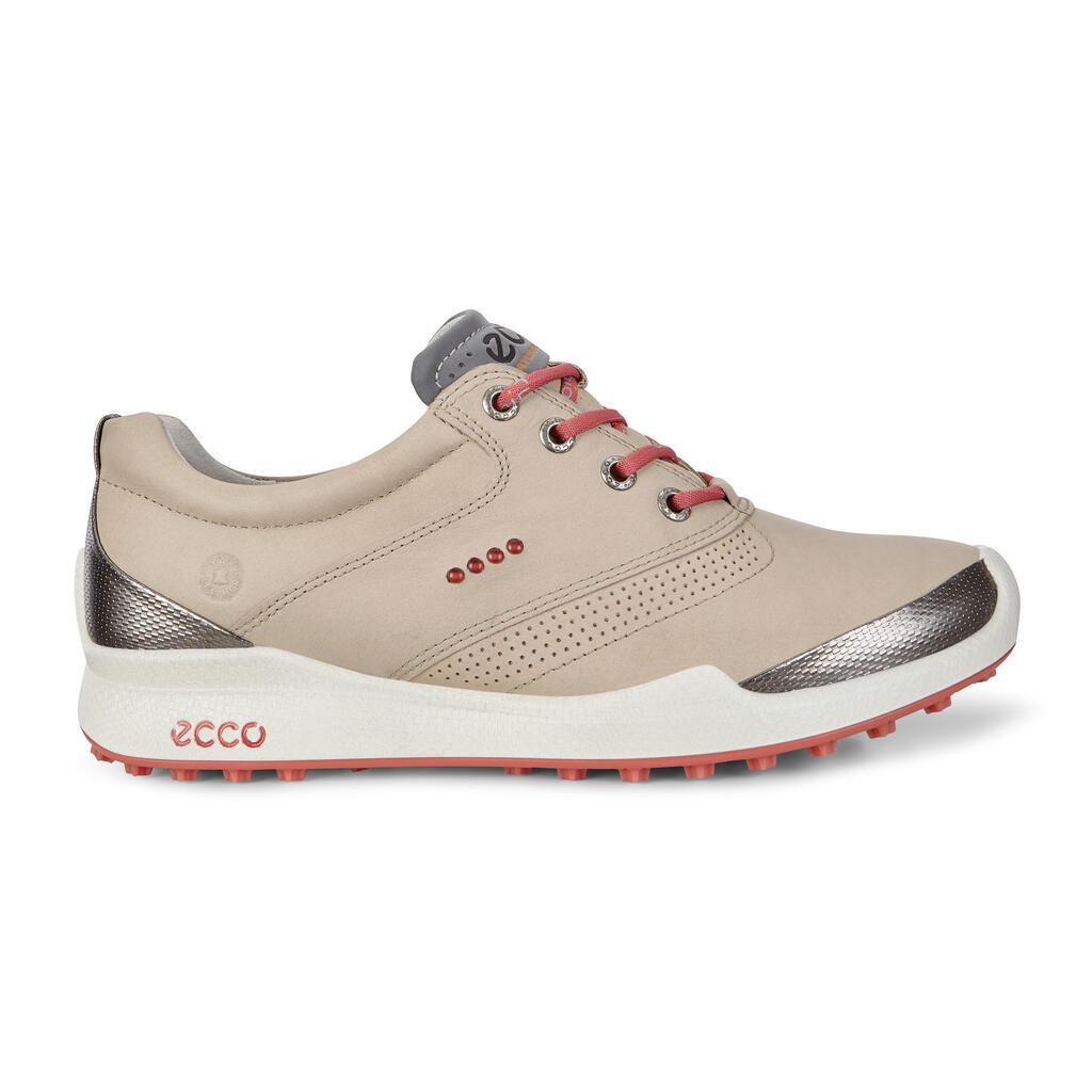 Chaussures De Golf Ecco Biom Golf Hybrid G Femme Beige 7583-NYSRP